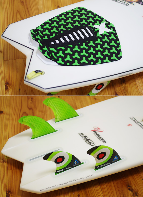 FIREWIRE VANGARD 中古ショートボード 5`2 fin/tail bno9629956d