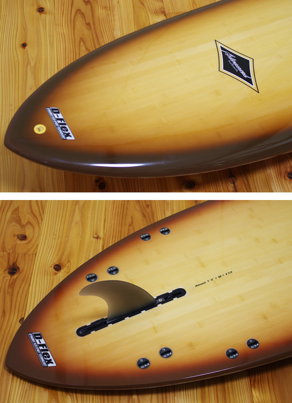 ADVANCED 中古ミニロング 7`4 fin/tail bno9629957d