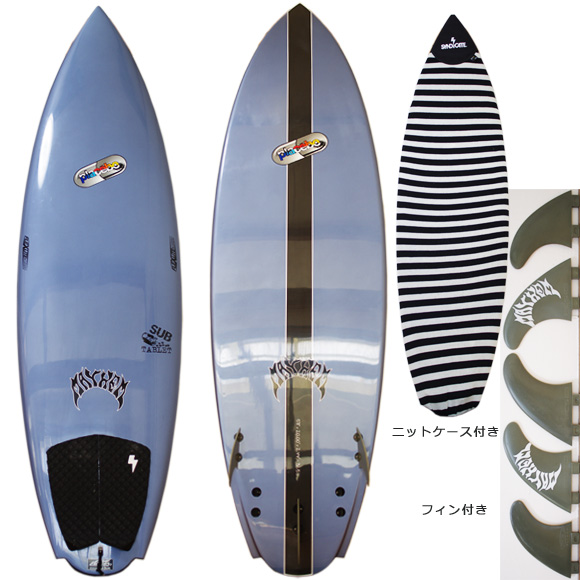 Placebo SUB-TABLET 限定 中古ショートボード 5`11 deck/bottom bno9629959a