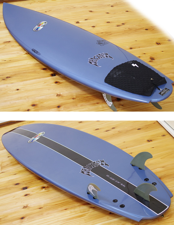 Placebo SUB-TABLET 限定 中古ショートボード 5`11  deck/bottom-detai