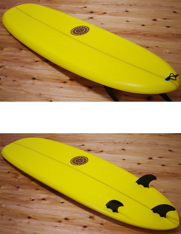 CAPTAIN 中古ミニロング6`3 deck/bottom-detail bno9629960b