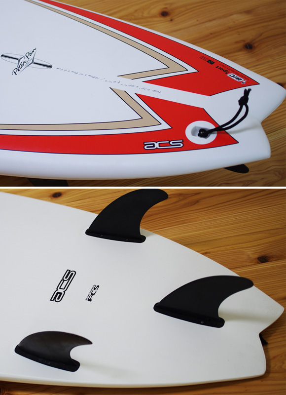 BIC SURF 古ショートボード 5`10 fin/tail bno9629962d
