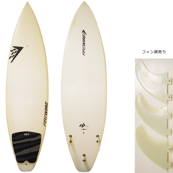 FIREWIRE FLEXFIRE(JAPAN) 中古ショートボード 6`0 deck/bottom bno9629965a