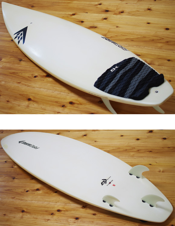 FIREWIRE FLEXFIRE(JAPAN) 中古ショートボード 6`0 deck/bottom-detail bno9629965b