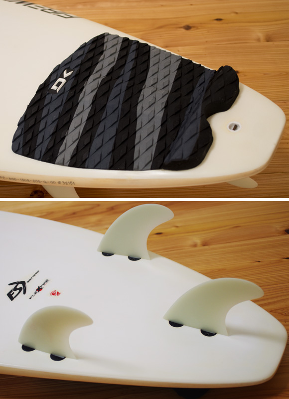 FIREWIRE FLEXFIRE(JAPAN) 中古ショートボード 6`0 fin/tail bno9629965d