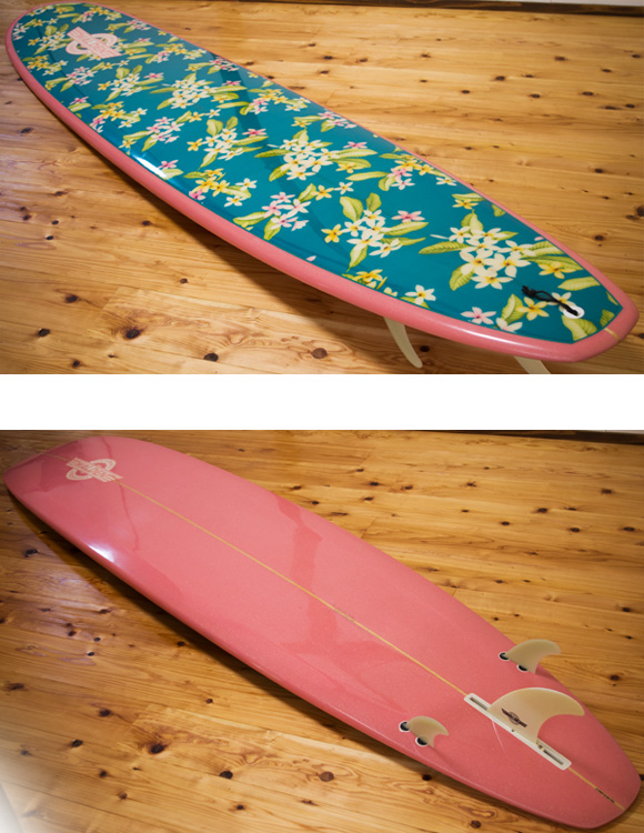 Walden Wahine 中古ロングボード 9`0 deck/bottom-detail bno9629968b