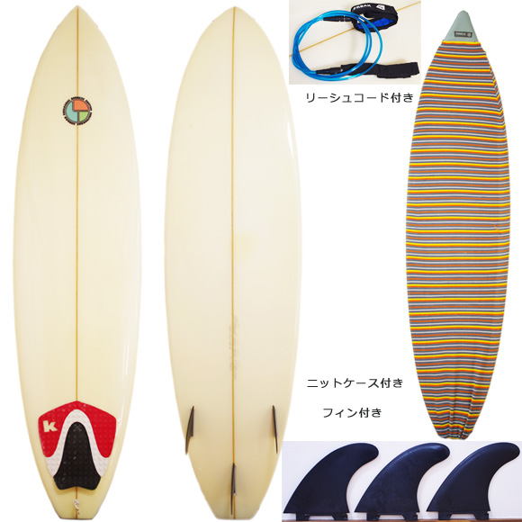 GODDESS 中古ファンボード 6`6 deck/bottom bno9629969a