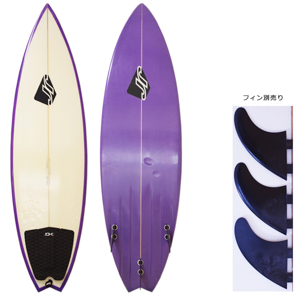 JR Surfboards 中古ショートボード 5`11 deck/bottom  bno9629971a