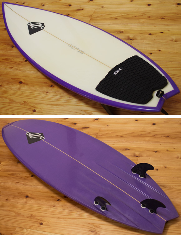 JR Surfboards 中古ショートボード 5`11 deck/bottom-detail bno9629971b