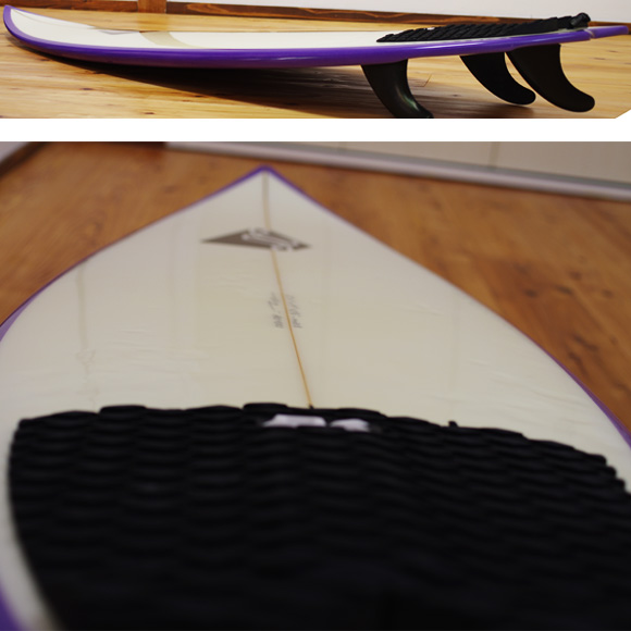 JR Surfboards 中古ショートボード 5`11 deck-condition 