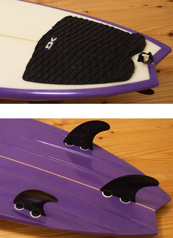 JR Surfboards 中古ショートボード 5`11 fin/tail bno9629971d