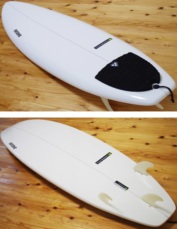 THREE WEATHER PERFORMER 中古ファンボード 6`4 deck/bottom-detail bno9629973b