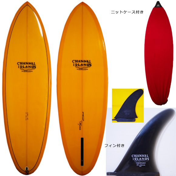 Channel Islands MSF 中古シングルフィン 5`9 deck/bottom bno9629974a