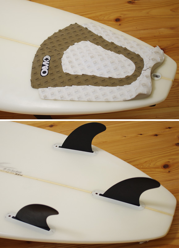 COLE / ZEN BLACK LABEL 中古ショートボード 6`0 fin/tail bno9629975d