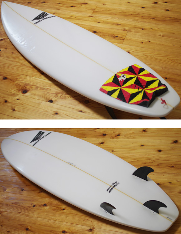 ENERGY 中古ショートボード 6`3 deck/bottom-detail bno9629976b