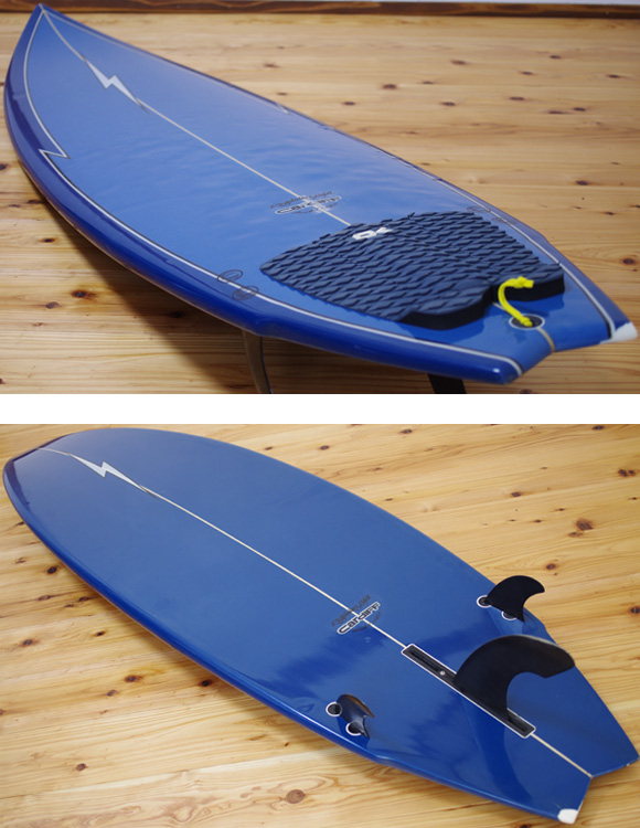 CARDIFF 中古ファンボード6`6 deck/bottom-detail bno9629985b