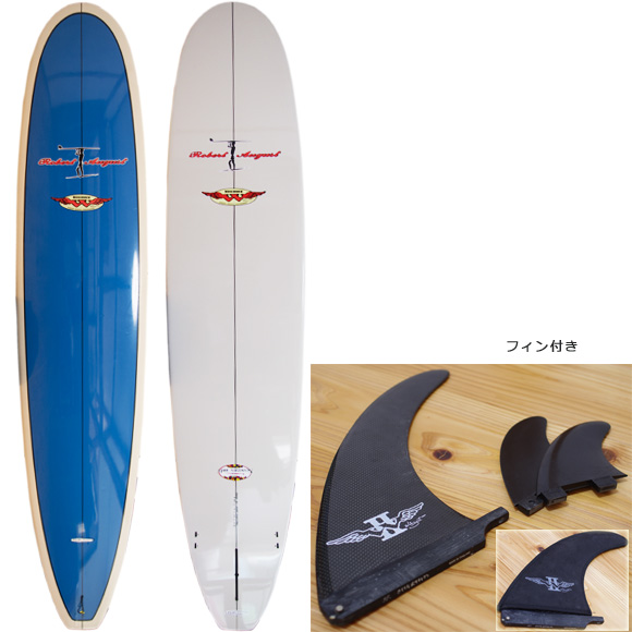 ROBERT AUGUST WINGNUTS NOSERIDER 中古ロングボード 9`0 deck/bottom bno9629988a