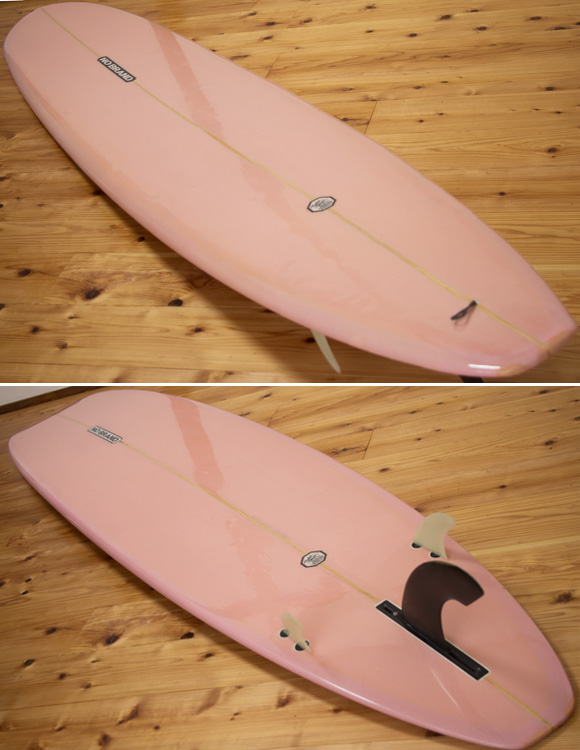 NO BRAND 中古ロングボード 9`1 deck/bottom-detail bno9629989b