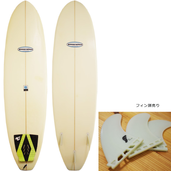 generation 中古ファンボード 6`8 deck/bottom bno9629994a