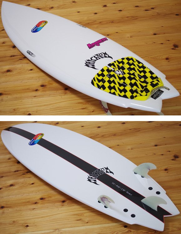 Placebo RIPQUEST 中古ショートボード 5`11 deck/bottom-detail bno9629995b