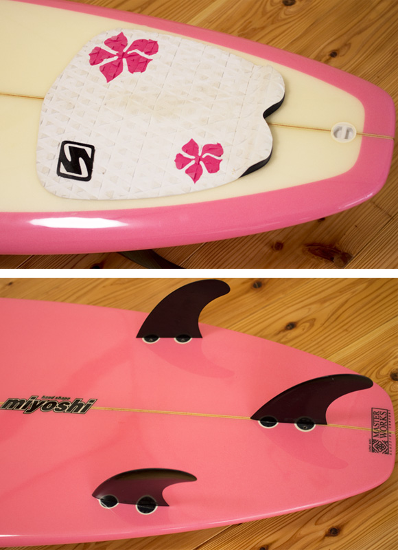 ROCKDANCE 中古ファンボード7`2 fin/tail bno9629999d