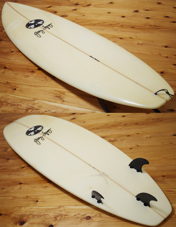 GERRY LOPEZ 中古ショートボード 6`6 deck/bottom-detail bno96291027b