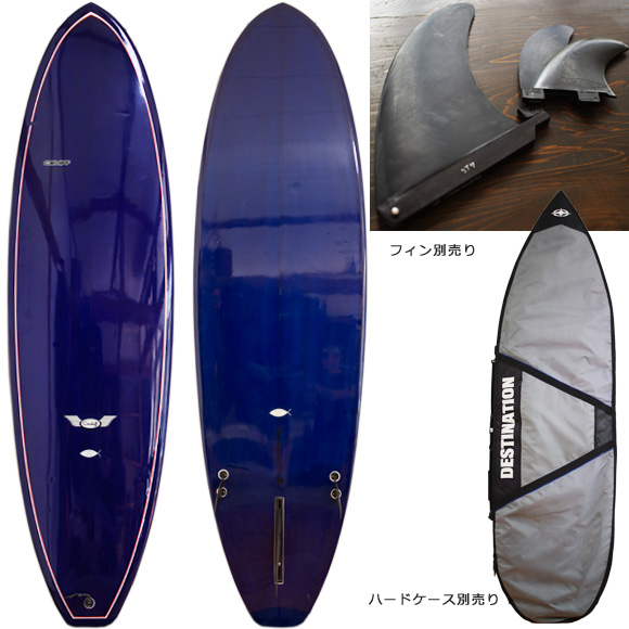 CARDIFF 中古ファンボード6`6 deck/bottom bno96291031a