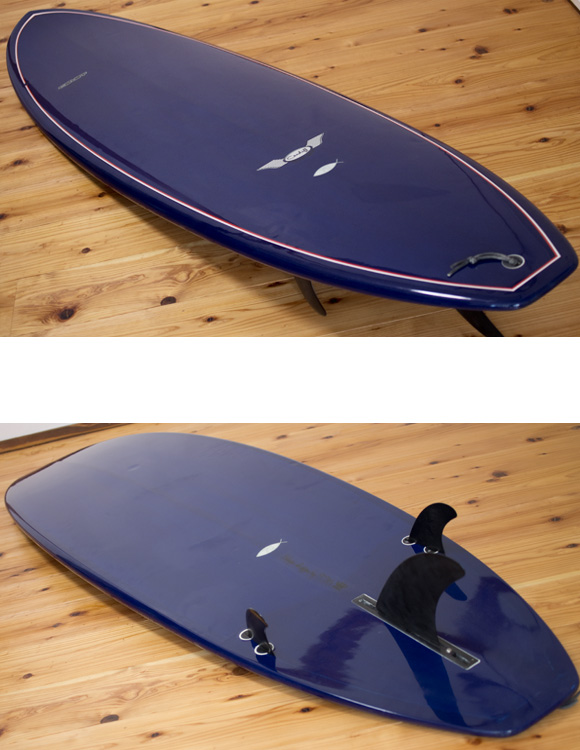 CARDIFF 中古ファンボード6`6 deck/bottom-detail bno96291031b