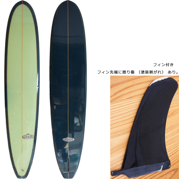 MAGREB 中古ロングボード 9`6 deck/bottom bno96291032a