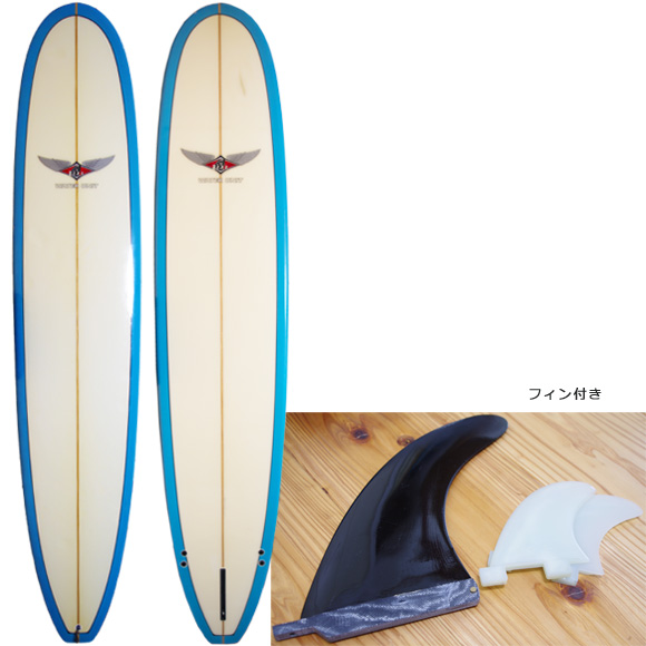 BEAR WATER UNIT 中古ロングボード 9`4 deck/bottom bno96291045a