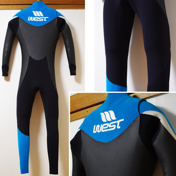 WESTSUITS 中古ウェットスーツ セミドライ 5/3mm back bno96291047b