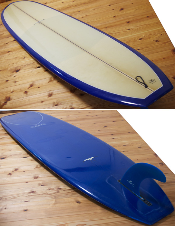 ドナルド・タカヤマ MODEL-T 中古ロングボード 9`6 deck/bottom-detail bno96291052b