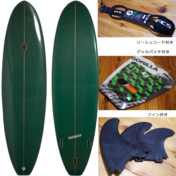 Defiance 中古ファンボード6`6 deck/bottom bno96291059a