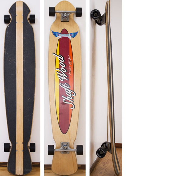 shaft wood 中古スケートボード deck/bottom-detail bno96291073a