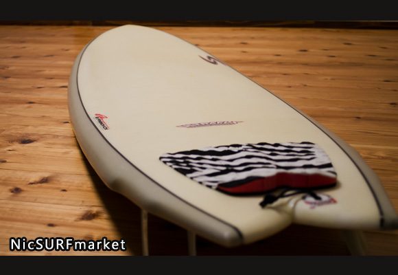 RANDY FRENCH SURFTECH ULTRAFLEX QUADFISH 中古ファンボード 7`8 bno96291078im1