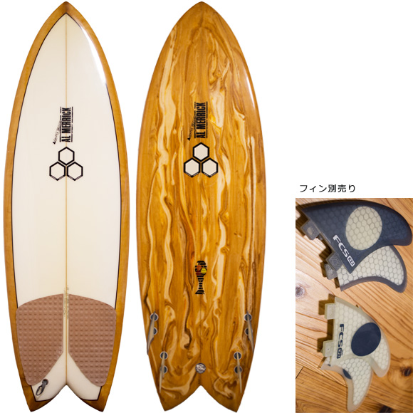 ALMERRIC FISHCUIT 中古ショートボード 5`6 deck/bottom bno96291081a