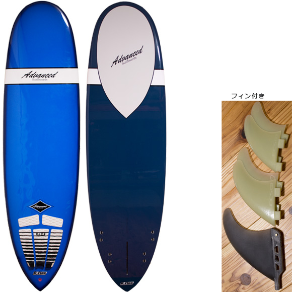 ADVANCED ミニロング6`10 EPOXY deck/bottom bno96291084a