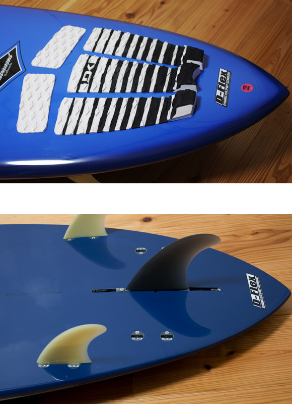 ADVANCED ミニロング6`10 EPOXY fin/tail bno96291084d