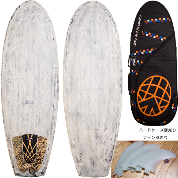 MASTER WORKS 中古ショートボード 5`7 deck/bottom bno96291088a