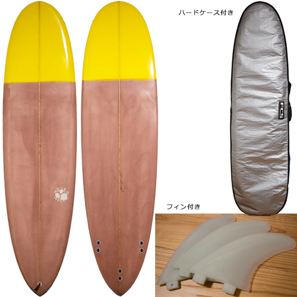 THREE WEATHER-VERTICAL HAPPY TURN 中古ファンボード 7`2 deck/bottom bno96291090a