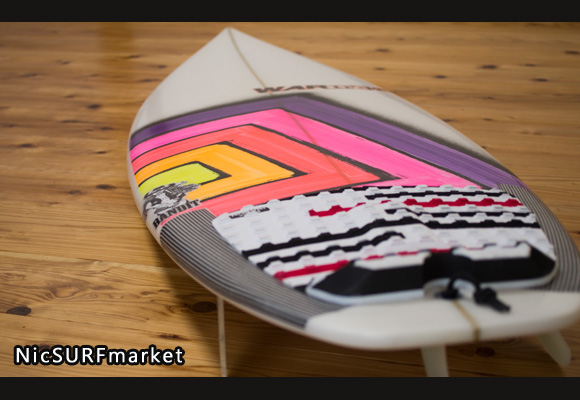 Warner BANDIT 中古ショートボード 6`0 deck bno96291102im2