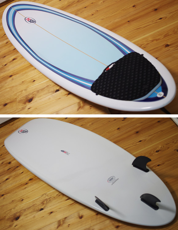 NSP 中古ファンボード7`6 EPOXY deck/bottom-detail bno96291108b