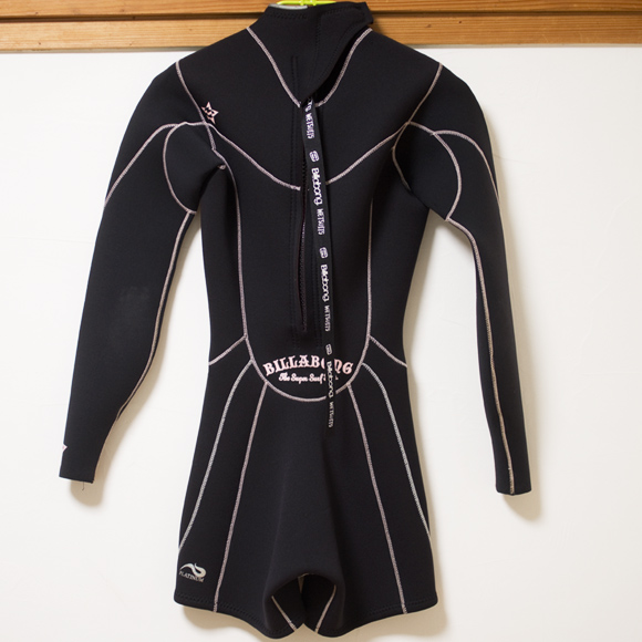 BILLABONG 中古ウェットスーツ ロングスプリング Ladies back bno96291122b