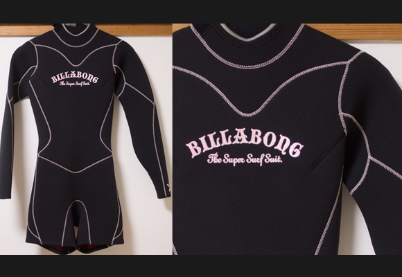 美品」BILLABONG 中古ウェットスーツ ロングスプリング Ladies