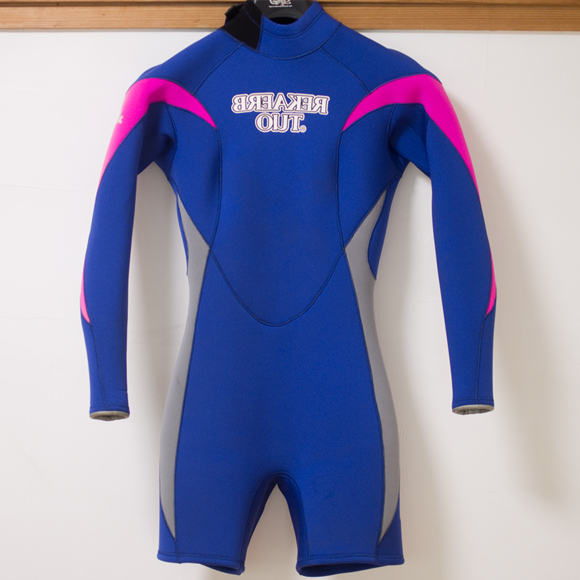 BREAKER OUT 中古ウェットスーツ ロングスプリング Ladies' FRONT bno96291147a