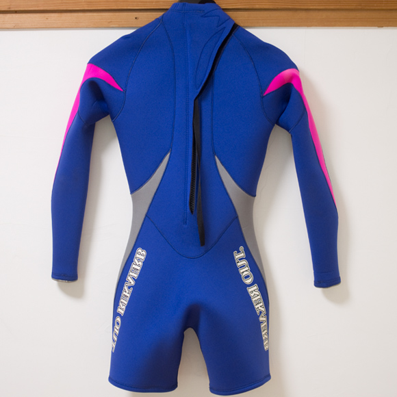 BREAKER OUT 中古ウェットスーツ ロングスプリング Ladies' back bno96291147b