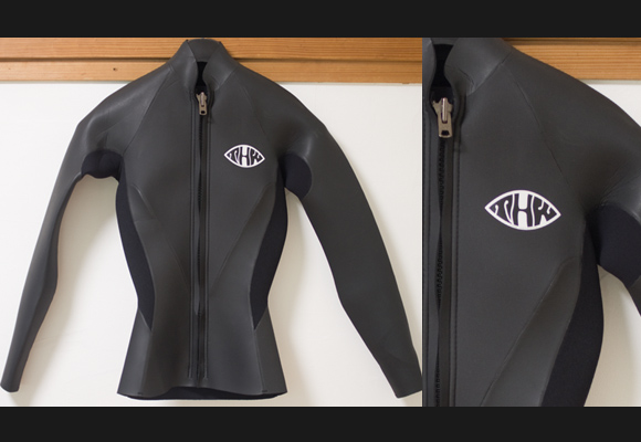 THW WETSUITS 中古ウェットスーツ 長袖タッパー フロントジップ Ladies
