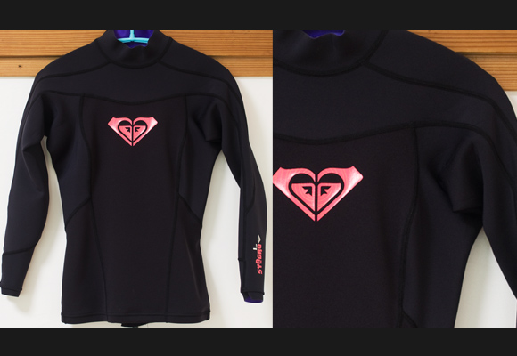 ROXY 中古ウェットスーツ 長袖タッパー SYMCRO 1mm Ladies' (No