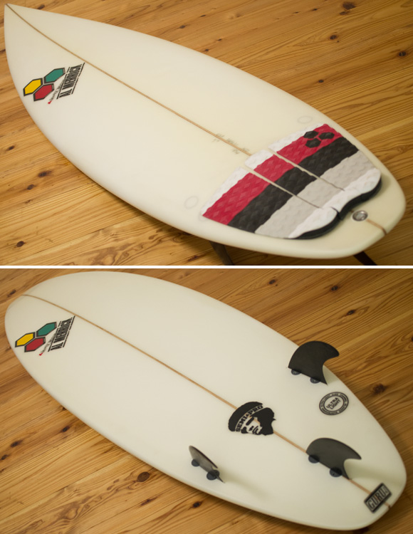 ALMERRIC Semi Pro 中古ショートボード 5`9 deck/bottom-detail bno96291180b