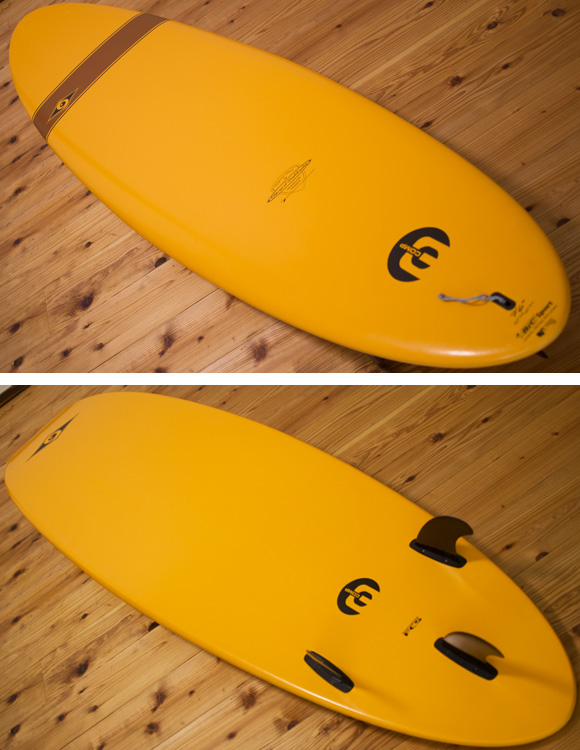 BIC SPORT 中古ファンボード 7`6 deck/bottom-detail bno96291183b